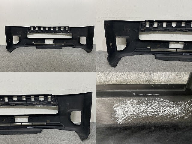 ハイエース 200系/4型/5型/6型/標準 純正 フロント バンパー 52119-26650 52119-26661-D0 ボルドーマイカメタリック 3R9 トヨタ(146177)