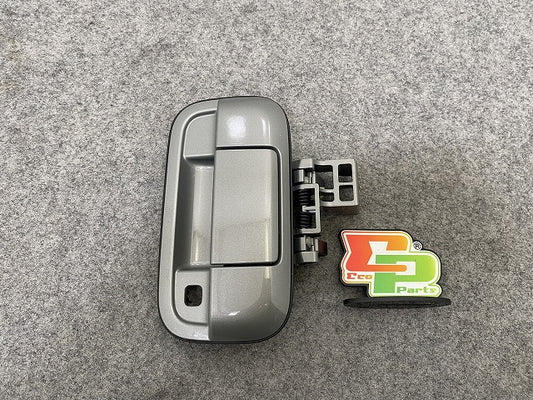 ハスラー/ワゴンR/ラパン/エブリィ等 純正 リアゲート バックドアハンドル アウターハンドル 82851A50M2 スチールシルバー(146178)