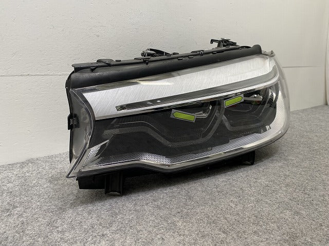 ジャンク!5シリーズ G30/G31 純正 左 ヘッドライト/ランプ LED ZKW 7439211-01 BMW(146187)