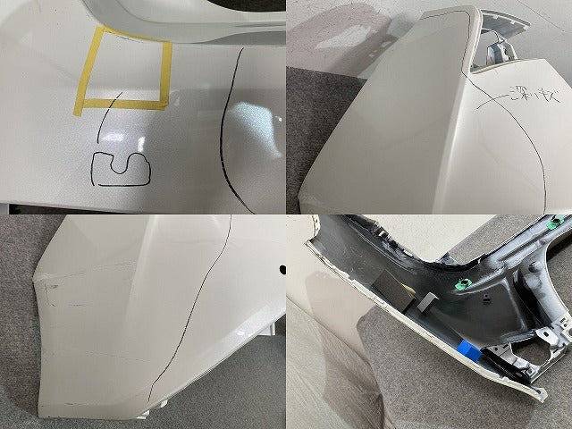 プリウス 50系/ZVW50/ZVW51/ZVW55 純正 後期 リア バンパー 52159-47300 ホワイトパールクリスタルシャイン 070 トヨタ(146189)