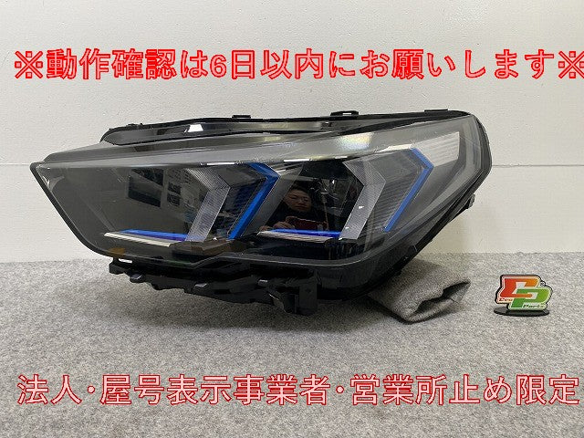X2 U10 純正 左 ヘッドライト/ランプ LED HELLA 5A77EC1-06 BMW(146195)