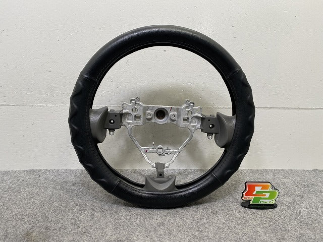 エブリィワゴン DA17W 純正  ステアリング/ハンドル ハンドルカバー付き GS120-05670 グレー ソリッド スズキ(146209)