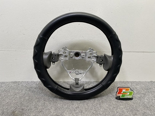 エブリィワゴン DA17W 純正  ステアリング/ハンドル ハンドルカバー付き GS120-05670 グレー ソリッド スズキ(146209)