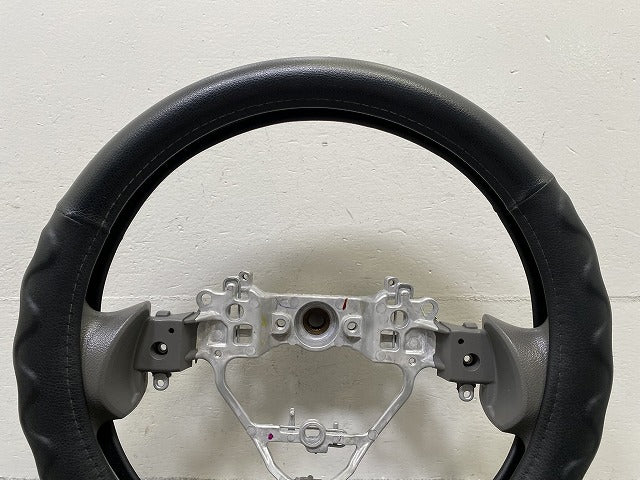 エブリィワゴン DA17W 純正  ステアリング/ハンドル ハンドルカバー付き GS120-05670 グレー ソリッド スズキ(146209)
