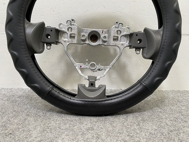エブリィワゴン DA17W 純正  ステアリング/ハンドル ハンドルカバー付き GS120-05670 グレー ソリッド スズキ(146209)