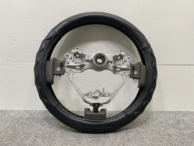 エブリィワゴン DA17W 純正  ステアリング/ハンドル ハンドルカバー付き GS120-05670 グレー ソリッド スズキ(146209)