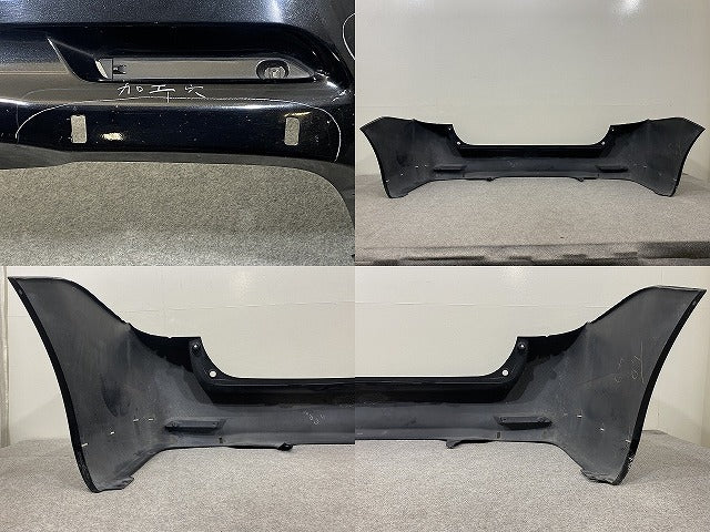 カローラ フィールダー 16系/NZE161G/NZE164G/NKE165G/ZRE162G 純正 前期 リア バンパー 52159-13250/60 ブラックマイカ 209(146226)