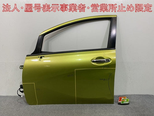 ノート/NOTE E12/NE12 e-POWER/HE12/SNE12 純正 左 フロント ドア 内張りガラス付 オリーブグリーン EBA 日産(146236)