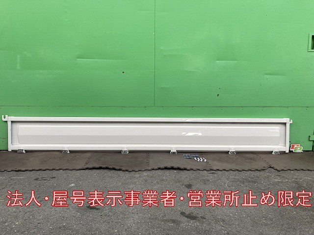 新車取り外し!ダイナ/トヨエース/デュトロ 平成23年7月~ 標準車 左 アオリ/サイドパネル/ゲート ホワイト ソリッド トヨタ(146239)