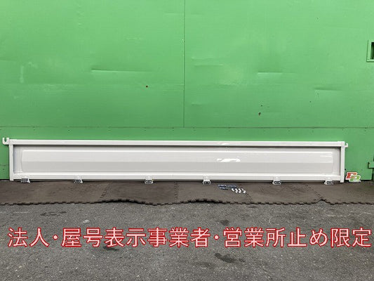 新車取り外し!ダイナ/トヨエース/デュトロ 平成23年7月~ 標準車 左 アオリ/サイドパネル/ゲート ホワイト ソリッド トヨタ(146239)