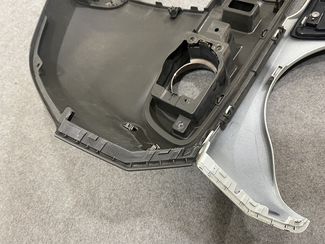 ハスラー MR31S/MR41S 純正 フロント バンパー グリル付 71711-65P0 ピュアホワイトパール ウッディブラウン2トーンルーフ DZW(146242)