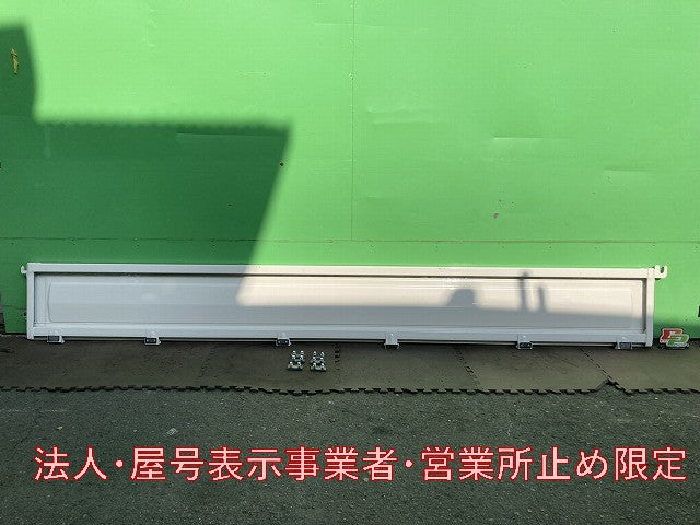 新車取り外し!ダイナ/トヨエース/デュトロ 平成23年7月~ 標準車 純正 右 アオリ/サイドパネル/ゲート ホワイト ソリッド トヨタ(146246)