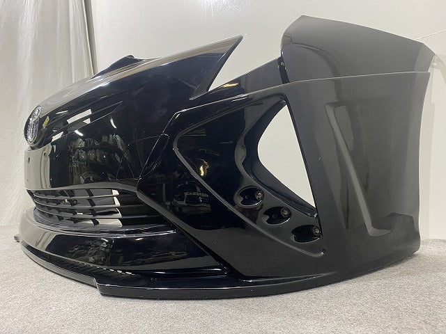 プリウス 50系/ZVW50/ZVW51/ZVW55 純正 前期 フロント バンパー スポイラーグリル付 52119-47700 アティチュードブラックマイカ(146255)