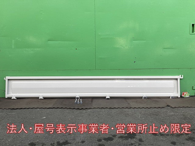 新車取り外し!ダイナ/トヨエース/デュトロ 平成23年7月~ 標準車 純正 右 アオリ/サイドパネル/ゲート ホワイト ソリッド トヨタ(146262)