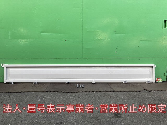 新車取り外し!ダイナ/トヨエース/デュトロ 平成23年7月~ 標準車 純正 左 アオリ/サイドパネル/ゲート ホワイト ソリッド トヨタ(146263)