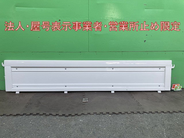 新車取り外し!エルフ/ミオ/MIO 初代(2024-) 純正 右 アオリ/サイドパネル/ゲート ホワイト ソリッド いすゞ(146281)