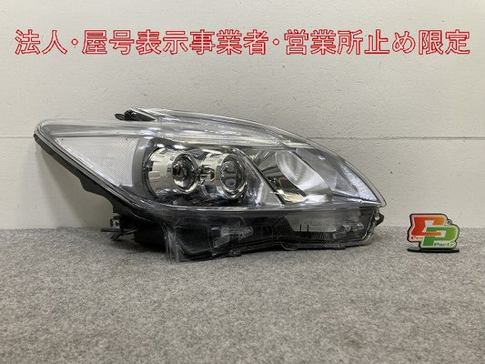 ジャンク!プリウス 30系/ZVW30 純正 右 ヘッドライト/ランプ レベライザーLED 刻印サ KOITO 47-49 トヨタ(146300)
