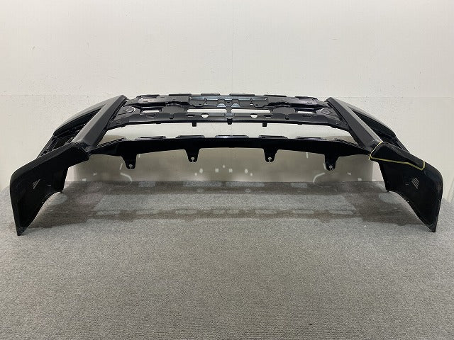 ヴォクシー VOXY ZS 80系/ZRR80W/ZRR85W 純正 前期 フロント バンパー 52119-28J00 イナズマスパーキングブラックガラスフレーク(146316)