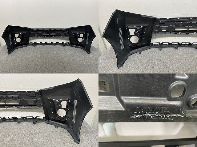 ヴォクシー VOXY ZS 80系/ZRR80W/ZRR85W 純正 前期 フロント バンパー 52119-28J00 イナズマスパーキングブラックガラスフレーク(146316)