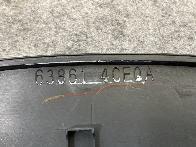 エクストレイル/X-TRAIL T32/NT32/HT32/HNT32 純正 左 フロント フェンダーアーチモール/オーバーフェンダー 63861 4CE0A 素地(146323)