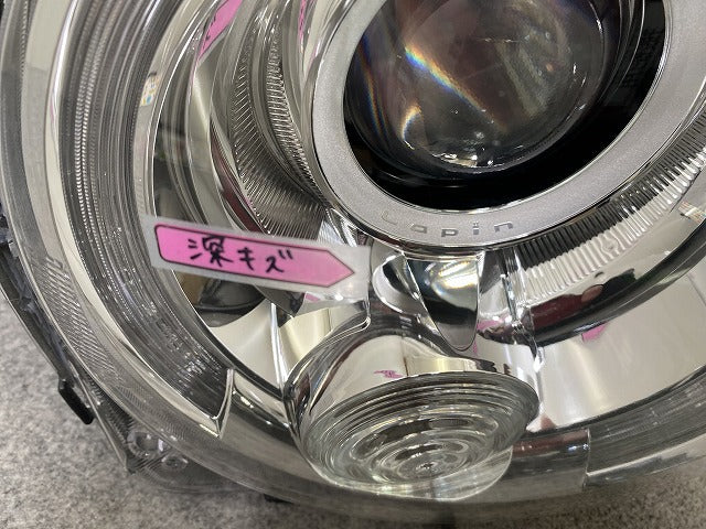 ラパン HE33S 純正 右 ヘッドライト/ランプ キセノン HID AFS無 レベライザー ICHIKOH 1915 スズキ(146333)