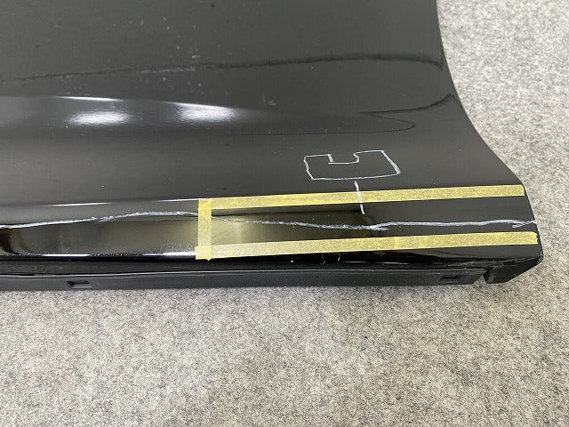 ヴォクシー/ノア Si/ZS 80系/ZRR80W/ZRR85W 純正 左 スライドドア サイドパネル 76906-28160/76916-28120 ブラック 202 トヨタ(146342)