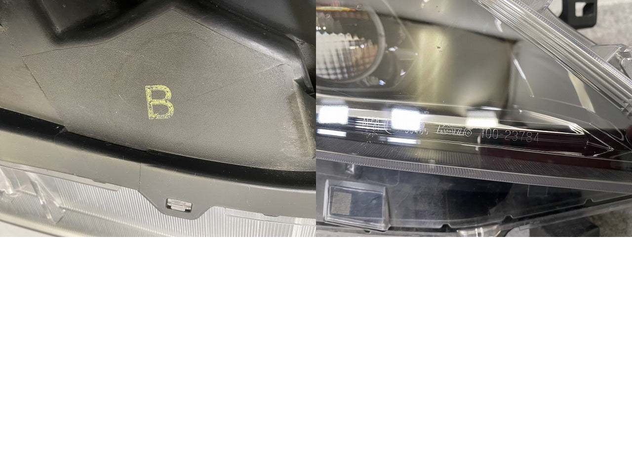 セレナ C27 e-POWER/HC27/HFC27 オーテック/GC27/GNC27 純正 後期 右 ヘッドライト/ランプ LED レベライザー 刻印B 100-23784 日産(146347)
