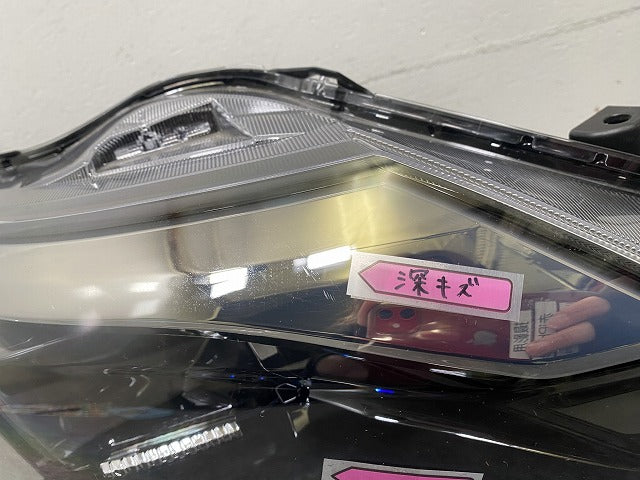 ジャンク!ルークス ハイウェイスター B44A/B45A/B47A/B48A 純正 前期 右 ヘッドライト/ランプ LED レベライザー 刻印7 100-2377Y(146352)