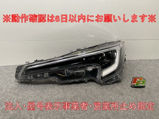 カローラ ツーリング X/G/S 210系/ZRE212W/MZEA17W/ZWE211W/ZWE214W9 純正 後期 左 ヘッドライト LED レベライザー 刻印W 12-647(146353)