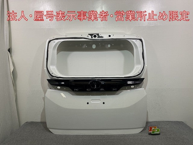 ヴォクシー/ノア 90系/ZWR90W/ZWR95W/MZRA90W/MZRA95W 純正 リアゲート/バックドア/リアハッチ ホワイトパールクリスタルシャイン(146354)