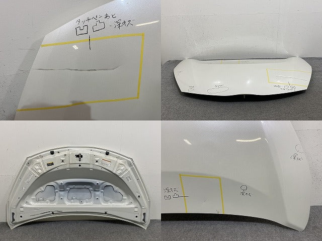 シエンタ 170系/NSP170G/NCP175G/NHP170G 純正 ボンネット/エンジンフード アルミ製 ホワイトパールクリスタルシャイン(146356)