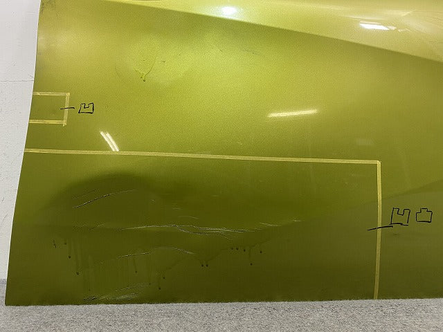 ノート/NOTE E12/NE12 e-POWER/HE12/SNE12 純正 右 フロント ドア 内張りガラス付 オリーブグリーン EBA 日産(146362)