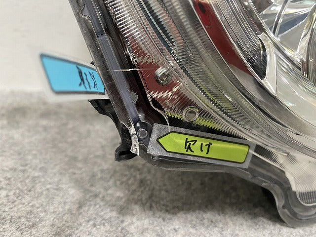 アルト ラパン HE33S 純正 左 ヘッドライト/ランプ キセノン HID レベライザー AFS無 ICHIKOH 1915 スズキ(146369)