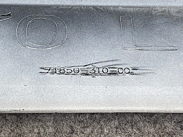 ステップワゴン スパーダ/RP6/RP7 e:HEV/RP8 純正 左 サイドステップ/サイドスカート 71850-3T0-00 プラチナホワイトパール NH609P(146370)