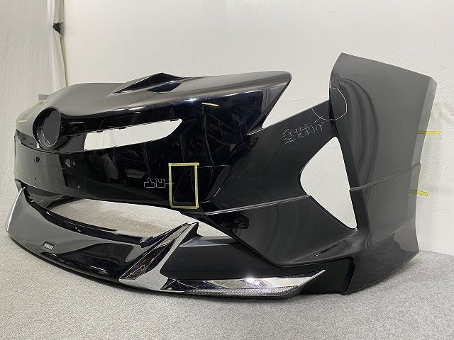 プリウス 50系/ZVW50/ZVW51/ZVW55 純正 前期 フロント バンパー スポイラー付 モデリスタ 52119-47700 アティチュードブラック(146373)