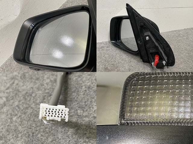 キャラバン NV350 E26 純正 中期 左 ドアミラー 12線 カメラウインカー付 Murakami H397 96302-5YE6C メッキ メタリック 日産(146374)