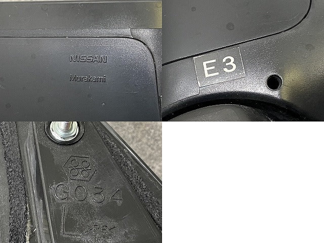 キャラバン NV350 E26 純正 中期 左 ドアミラー 12線 カメラウインカー付 Murakami H397 96302-5YE6C メッキ メタリック 日産(146374)