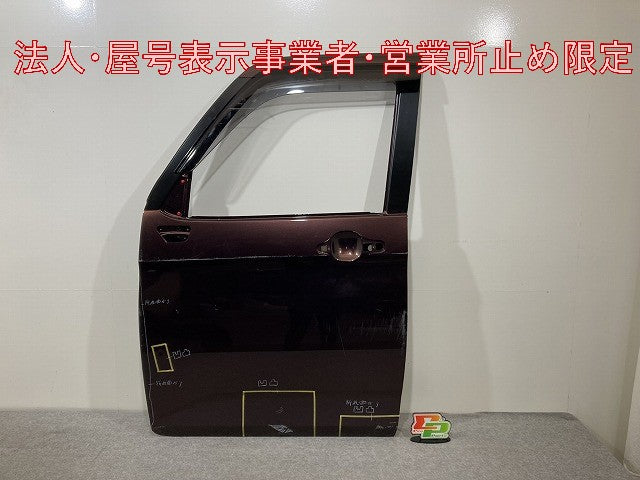 ルーミー/トール M900A/M910A/M900S/M910S 純正 左 フロント ドア バイザー付 プラムブラウンクリスタルマイカ R59 トヨタ(146380)