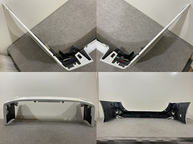 ヴォクシー/ノア 90系/ZWR90W/ZWR95W/MZRA90W/MZRA95W 純正 リア バンパー 52159-V1050/60 ホワイトパールクリスタルシャイン 070(146385)