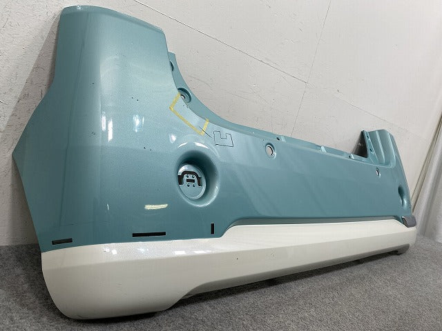 ムーヴ キャンバス/キャンパス LA800S/LA810S 純正 リアバンパー 52159-B2A60/70/80 パールホワイトIII×ファインミントメタリック(146405)