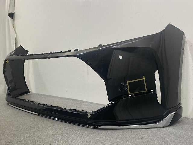 クラウン セダン AZSH32/KZSM30 純正 フロント バンパー スポイラー付 52119-30030/40 プレシャスブラックパール 219 トヨタ(146423)