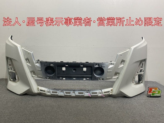 ノア NOAH Si 80系/ZRR80W/ZRR85W/ZWR80W 純正 前期 フロント バンパー 52119-28G80 ホワイトパールクリスタルシャイン(146424)