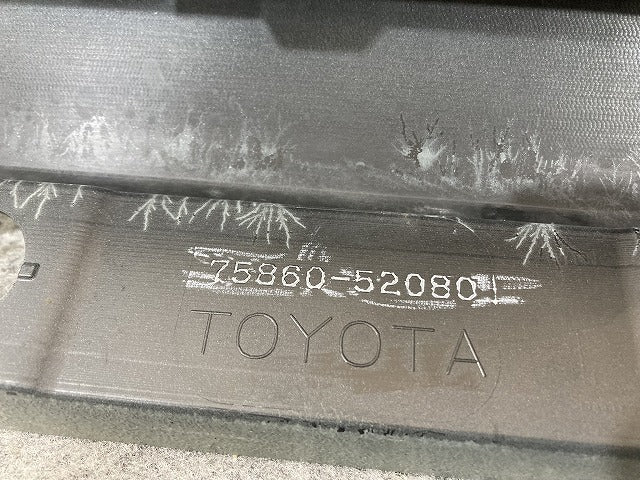 アクア/AQUA MXPK10/MXPK11/MXPK15/MXPK16 純正 左 サイドステップ/サイドスカート 75860-52080 ダークグレー 1L7 トヨタ(146427)