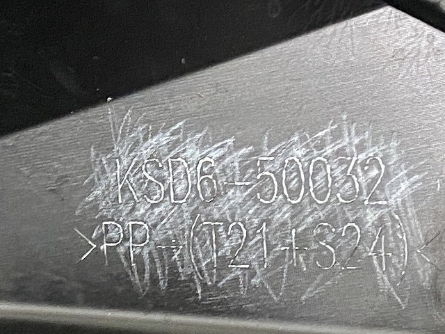 CX-5/CX5 KFEP/KF2P/KF5P 純正 後期 フロント スポイラー KSD6-50032 ブラック ソリッド マツダ(146441)