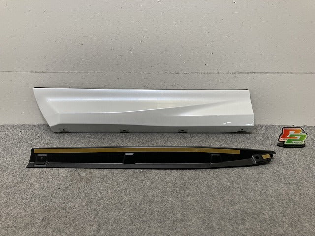 新品!クラウン スポーツ AZSH36W/37W 純正 左 リアドア サイドステップ/サイドスカート モデリスタ MSD44-30005/06 MSD44-30005-A0(146457)