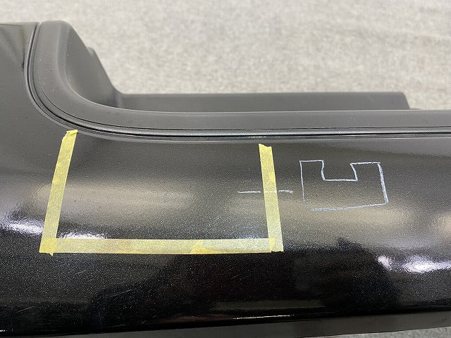 ハイエース/レジアスエース 200系/1型/2型/3型/4型/5型/6型/7型/標準 純正 リア バンパー 52159-26300/490/510/520 ブラックマイカ(146460)