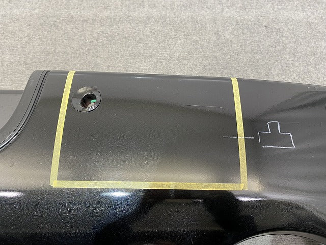 ハイエース/レジアスエース 200系/1型/2型/3型/4型/5型/6型/7型/標準 純正 リア バンパー 52159-26300/490/510/520 ブラックマイカ(146460)