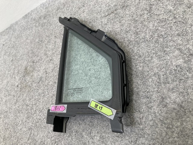 サクラ/SAKURA B6AW 純正 右 Aピラーガラス フロントピラーガラス/小窓ガラス 43R-010982 日産(146463)