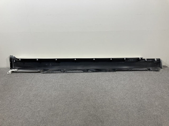 スカイライン/SKYLINE V37/YV37/HV37/HNV37/ZV37 純正 左 サイドステップ/サイドスカート 76851 4GA0H クリスタルホワイトパール(146464)