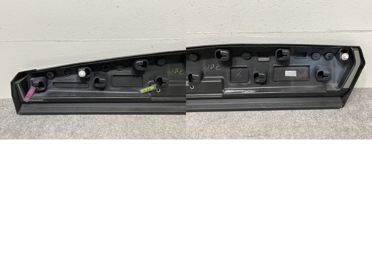 アリア/ARIYA FE0/SNFE0 純正 左 リア ドア サイドパネル プロテクターモール 82877 5MP5A ミッドナイトブラック GAT 日産(146468)